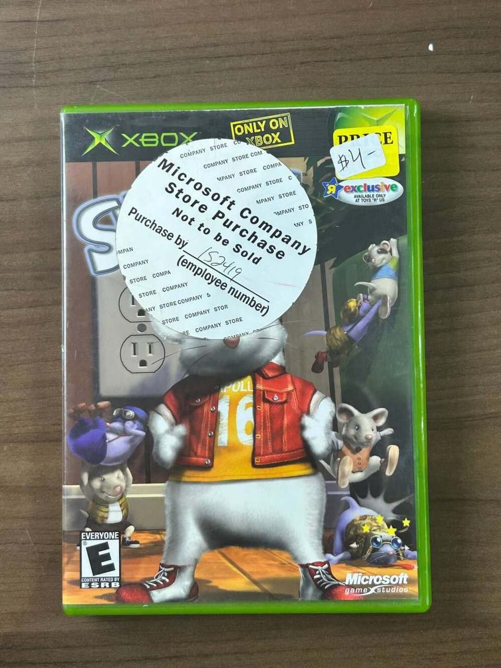 Sneakers Microsoft Xbox 2002 NTSC With Manual & Case
